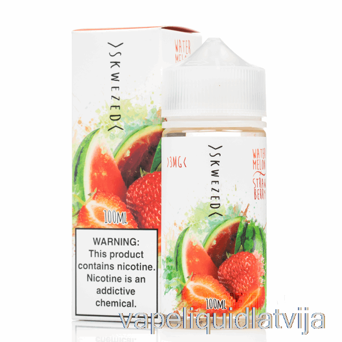 Arbūzs Zemeņu - Skwezed - 100ml 0mg Vape šķidrums